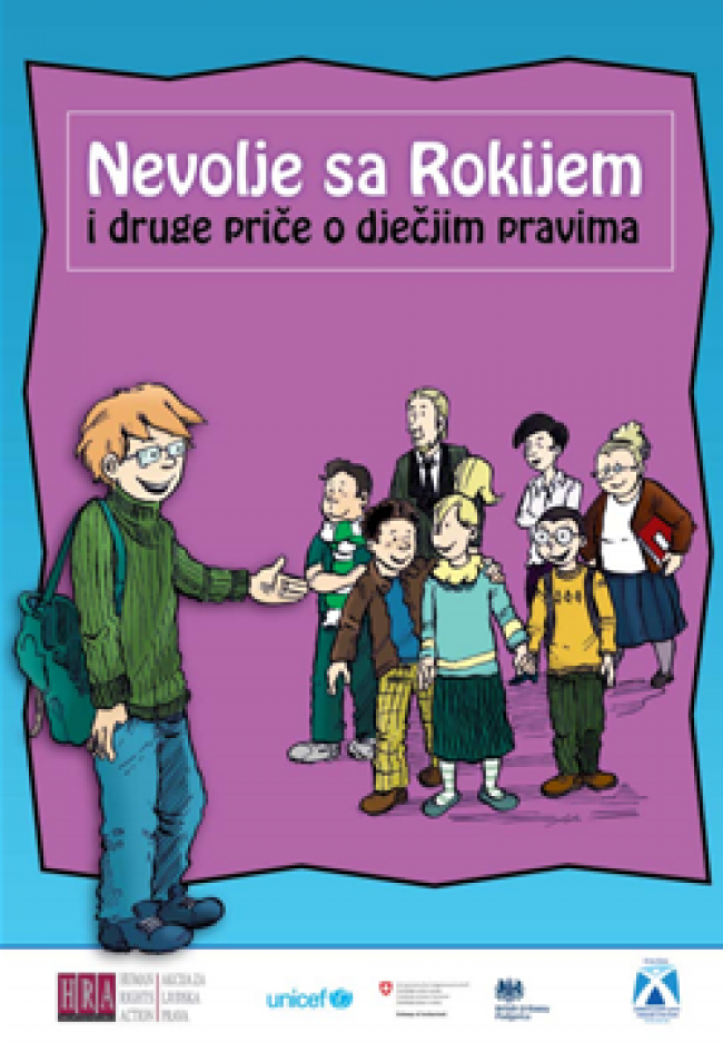Strip o pravima djeteta „Nevolje sa Rokijem“ , UNICEF 2013