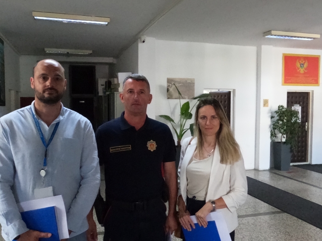 Izvještaj o obilasku Odjeljenja bezbjednosti Ulcinj
